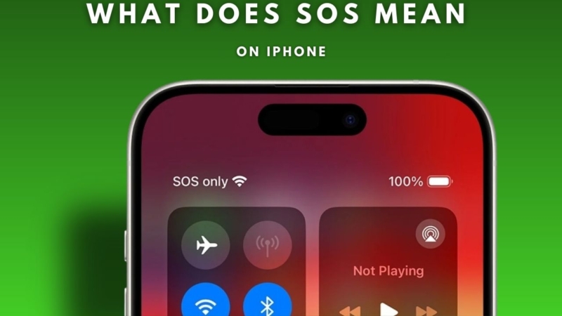 What Does SOS Mean on iPhone? A Complete Guide