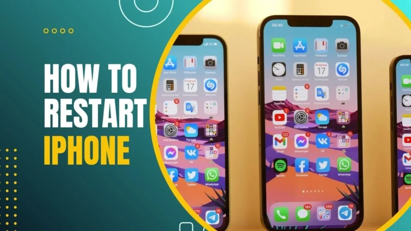 How to Restart iPhone: Every Method for Every Model