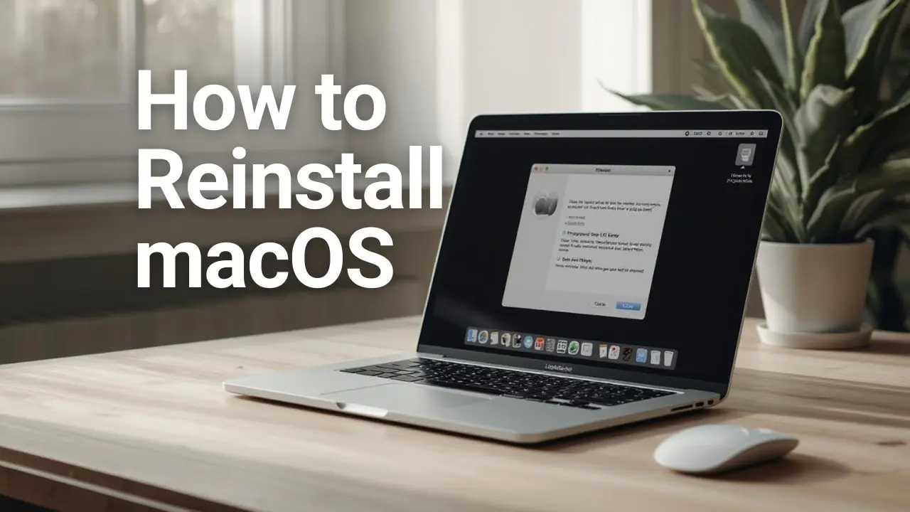 How to Reinstall macOS: A Guide for a Clean and Safe Install