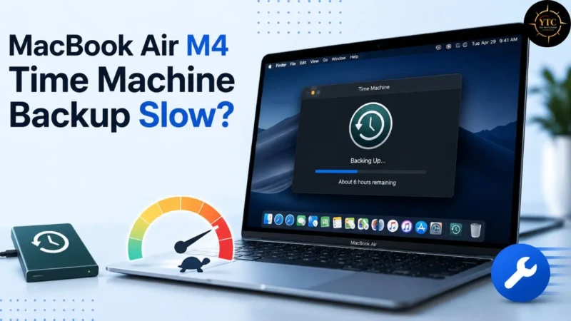 MacBook Air M4 Time Machine Backup Slow? Here’s How to Fix It Fast