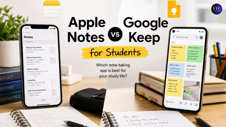 Apple Notes vs Google Keep for Students