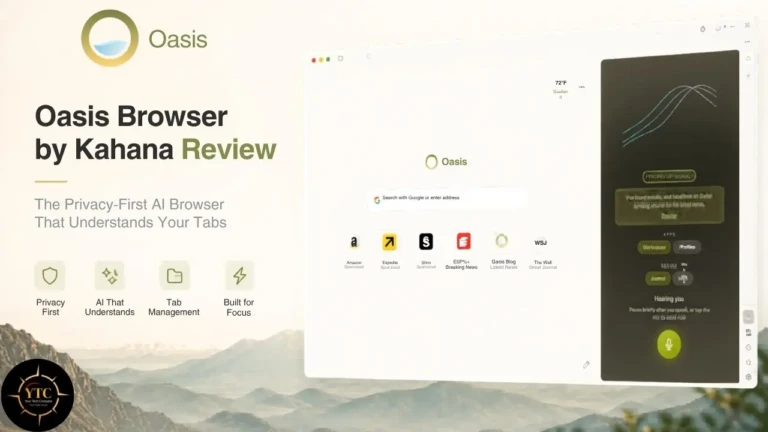 Oasis Browser by Kahana: The Privacy-First AI Browser That Understands Your Tabs