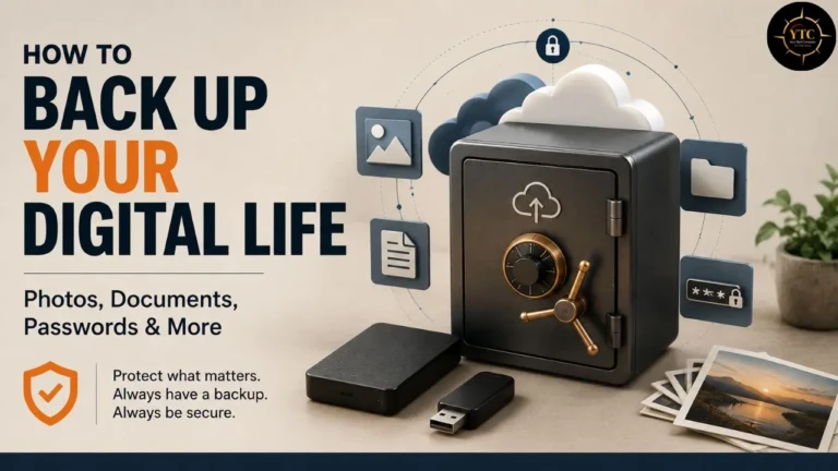 How to Back Up Your Digital Life: Photos, Documents, Passwords & More