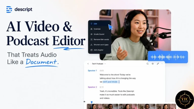 Descript: The AI Video and Podcast Editor That Treats Audio Like a Document