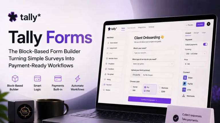 Tally Forms: The Block-Based Form Builder Turning Simple Surveys Into Payment-Ready Workflows