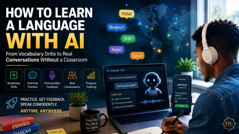 How to Learn a Language With AI: From Vocabulary Drills to Real Conversations Without a Classroom