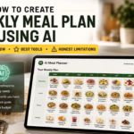 How to Create a Weekly Meal Plan Using AI: The 5-Step Workflow, Best Tools, and Honest Limitations for Real Kitchens