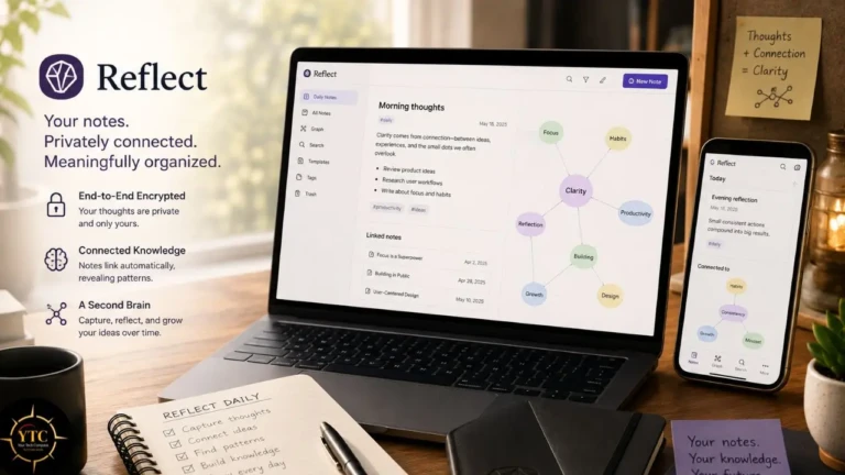 Reflect Notes: The End-to-End Encrypted Note-Taker Turning Daily Journals Into a Connected Knowledge Graph