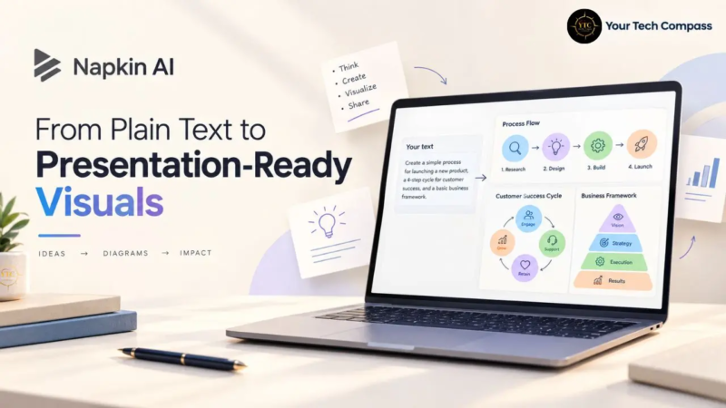 Napkin AI: The Text-to-Visual Generator Turning Plain Words Into Presentation-Ready Diagrams