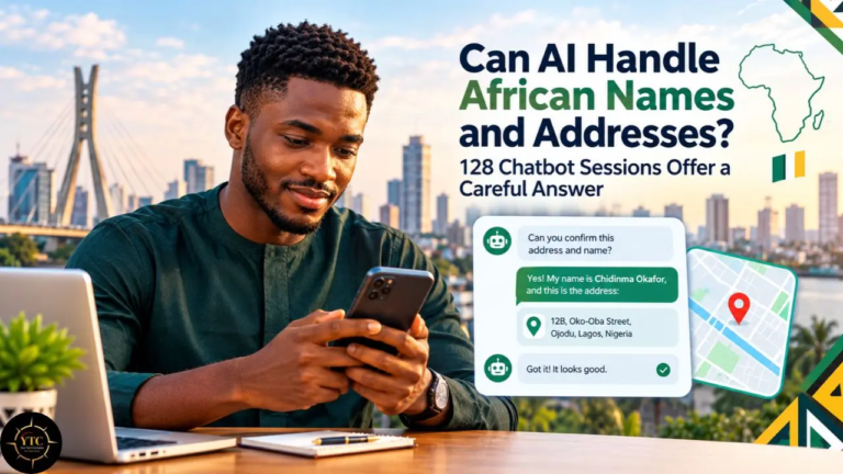 Can AI Handle African Names and Addresses? 128 Chatbot Sessions Offer a Careful Answer