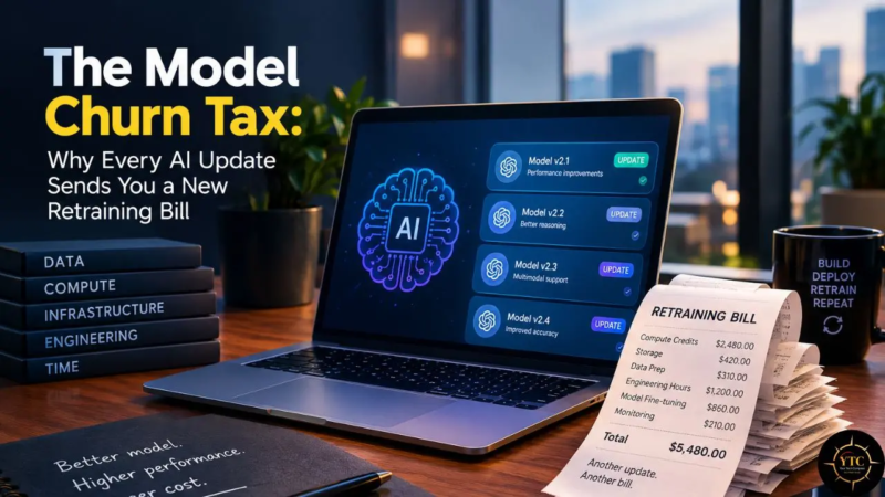 The Model Churn Tax: Why Every AI Update Sends You a New Retraining Bill