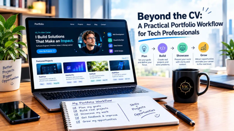 Beyond the CV: A Practical Portfolio Workflow for Tech Professionals